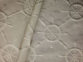 Waverly Shipswheel Rope Upholstery Fabric