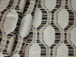 Spiro Indigo Upholstery Fabric