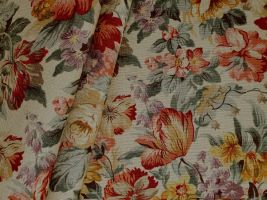 Lee Jofa Kingsworthy Bouguet Linen Drapery Fabric