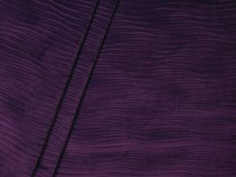 Stream Eggplant Embossed Velvet Upholstery Fabric - ships separately