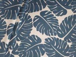 Richloom Albury Navy Drapery Fabric