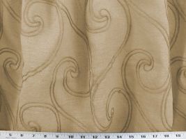 Natural Swirl Hemp Fabric