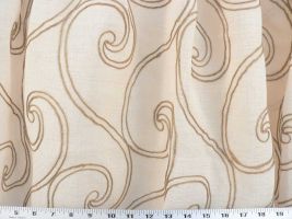 Natural Swirl Natural Fabric