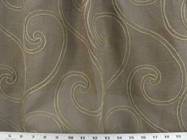 Natural Swirl Teak Fabric