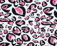 Kenya Black / Candy Pink Fabric