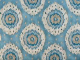 Alhambra French Blue Fabric