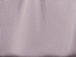 Mini Checker Poplin Burgundy Fabric