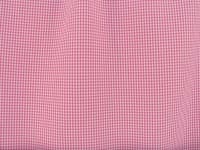 Mini Checker Poplin Fuchsia Fabric
