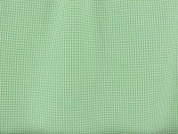 Mini Checker Poplin Lime Fabric