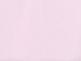 Mini Checker Poplin Pink Fabric
