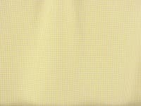 Mini Checker Poplin Yellow Fabric