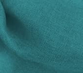 Vintage Linen / Burlap Turquoise Fabric