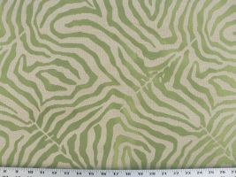 Zebra Kiwi Fabric