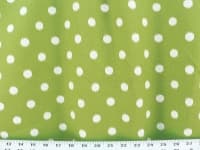 Ikat Dots Chartreuse / White Fabric
