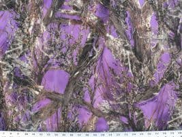 True Timber Polyester Twill Camo MC2 Purple Fabric