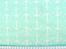 Sailor Mint / Twill Fabric