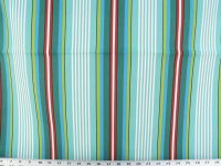 Walden Stripe Caribe Fabric - Indoor / Outdoor