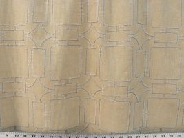 Cross Stitched Sunglow Fabric