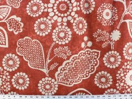 Garden Craft Slub Scarlet Fabric