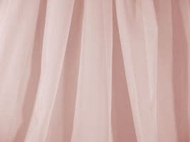 118" Drapery Sheer Voile Pink Blush Fabric