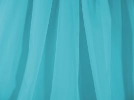 118" Drapery Sheer Voile Turquoise Fabric