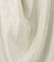 108" Crushed Satin Ivory Fabric