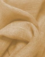 Pure Linen Killarney Golden Sand Fabric
