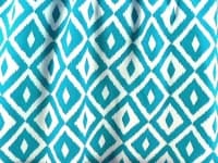 Terrasol Aztec Hawaiian Ocean Fabric - Indoor / Outdoor