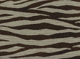 Zebra Chocolate Fabric - ships separately