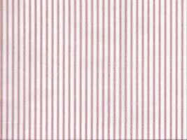Premier Prints Classic Farmhouse Ticking Stripe Fabric Lipstick / White
