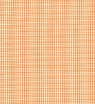 60" Gingham Fabric Orange - 1/16"