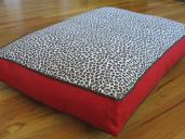 Animal Print Dog Bed Cover