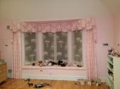 Beautiful Pink Toile Fabric for My Daughter Room